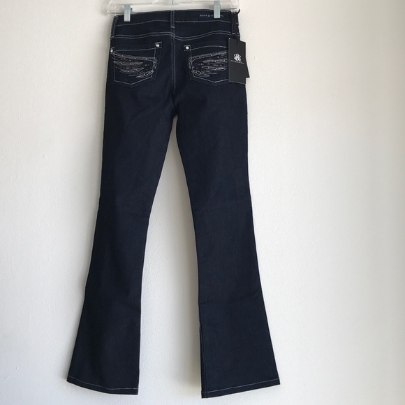 Rock & Republic Denim - Rock & Republic Bootcut Low-rise Jeans Size 2 M